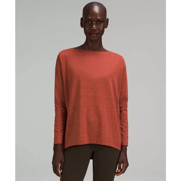 lululemon athletica Tops - Lululemon Back in Action Long Sleeve Shirt